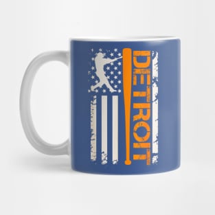 Vintage Detroit American Tigers Baseball Mug